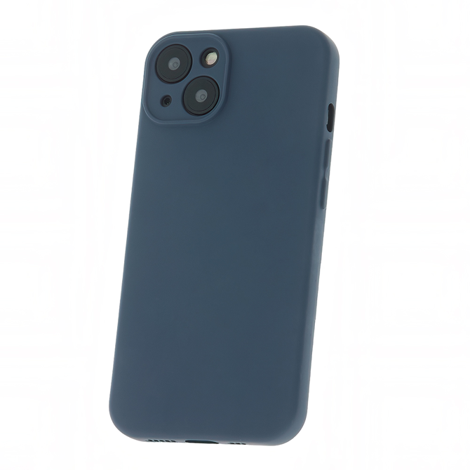 Ovitki za telefon Onasi Xiaomi Redmi Note 15 Pro Plus 5G mat modra silikon, tanek, nedrseč, mehka mikrovlakna 4