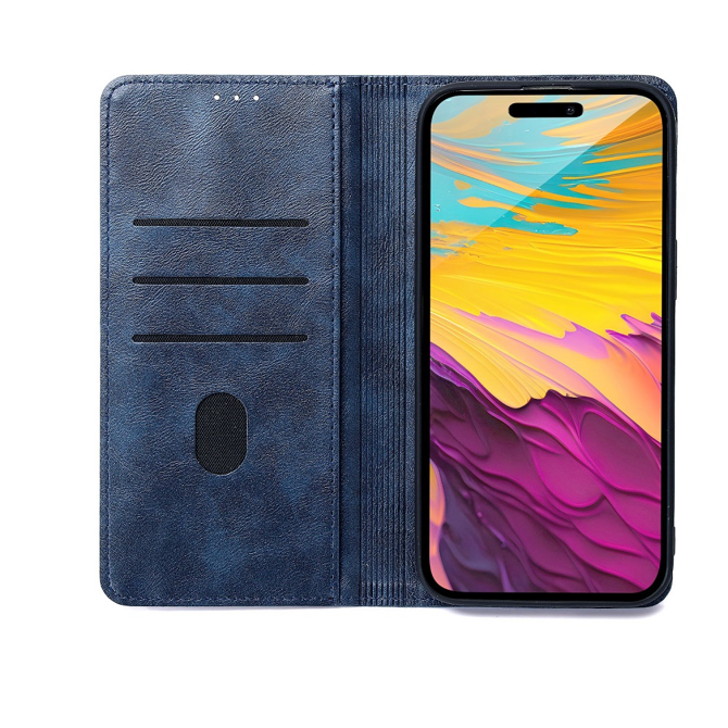 Sleek preklopna torbica Samsung Galaxy S25 5G - modra 2