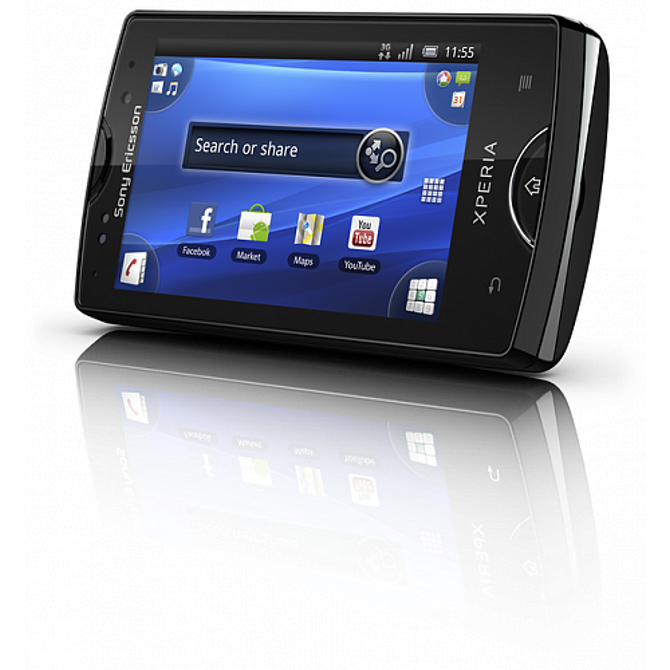 Sony Xperia mini pro črn 3