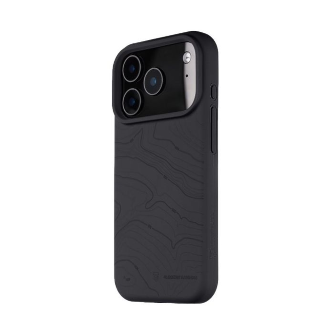 Ovitki za telefon Tactical Beaver iPhone 17 Pro tekoči silikon, MIL-STD-810 516, žametni dotik, mikrovlakenska podloga, Asphalt 3