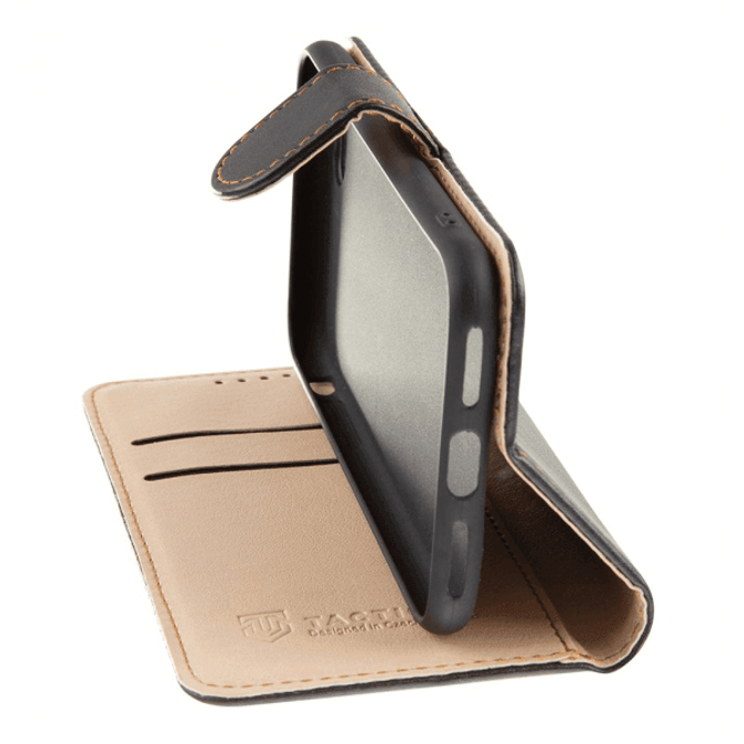Tactical preklopna torbica Fancy Diary gladka Honor 200 Lite - črna 2