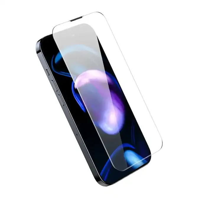 Kaljeno steklo Baseus Corning za iPhone 14 Pro z vgrajenim filtrom za prah 22131537 4
