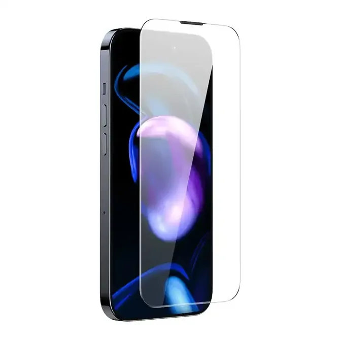 Kaljeno steklo Baseus Corning za iPhone 14 Pro z vgrajenim filtrom za prah 22131537 5