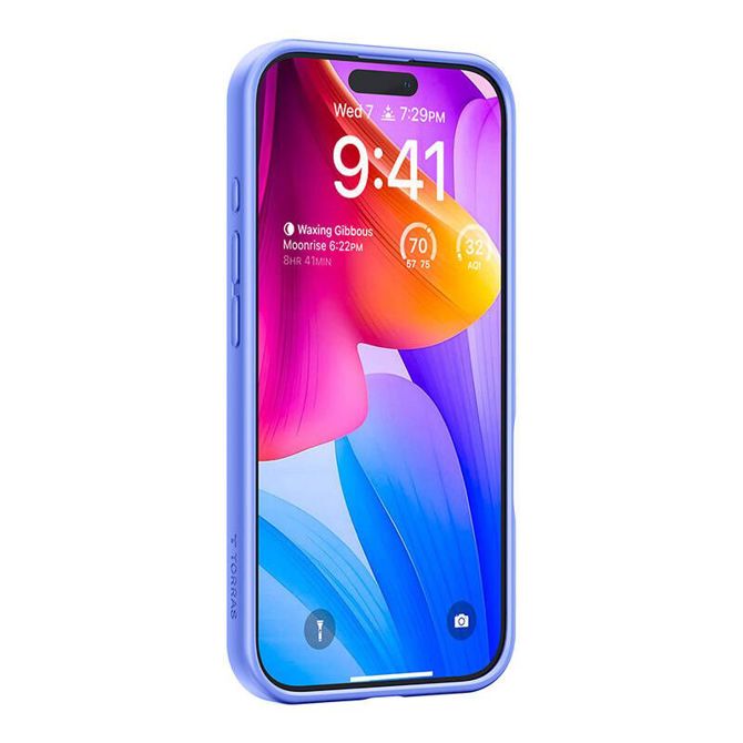 Ovitek Torras Ostand Pro za iPhone 16 (moder) 4
