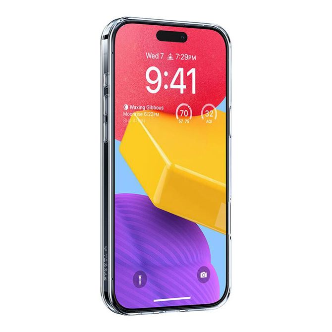 Ovitek Torras Ostand Pro za iPhone 16 Plus (prozoren) 4