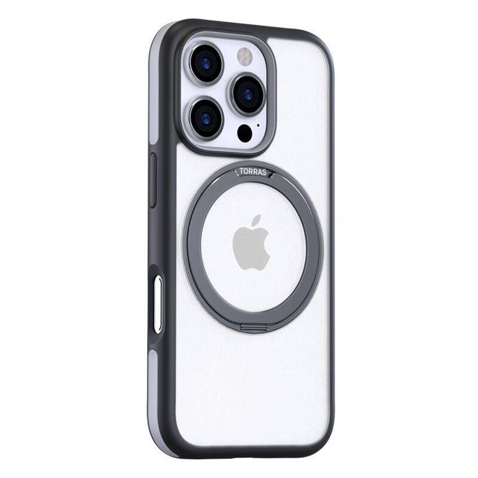 Ovitek Torras Ostand R Fusion za iPhone 16 ProMax (Czarne) 3