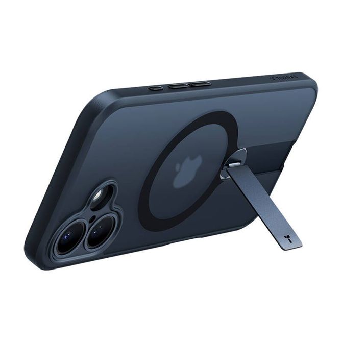 Torras Pstand Spin Case za iPhone 16 Plus (črna) 2