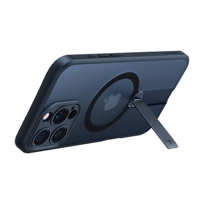 Torras Pstand Spin Case za iPhone 16 ProMax (črna) 2