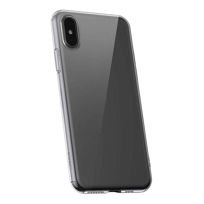 Prozoren ovitek Baseus Simple za iPhone XS MAX 5