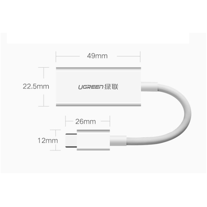 Ugreen adapter USB-C na DP - box 4