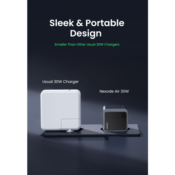 Ugreen Nexode S 30W USB-C polnilec 4
