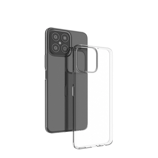 Ultra tanek silikonski ovitek za Honor X8 - prozoren 3