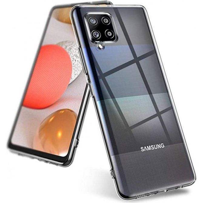 Ultra tanek silikonski ovitek za Samsung Galaxy A42 5G A426 - prozoren 2