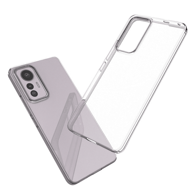 Ultra tanek silikonski ovitek za Xiaomi 12 Lite - prozoren 2