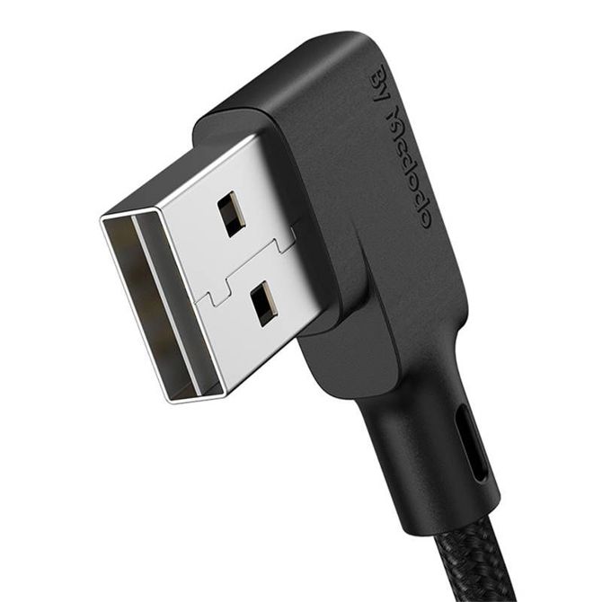 Kabel USB v Lightning, Mcdodo CA-7300, kotni, 1,8 m (črn) 2