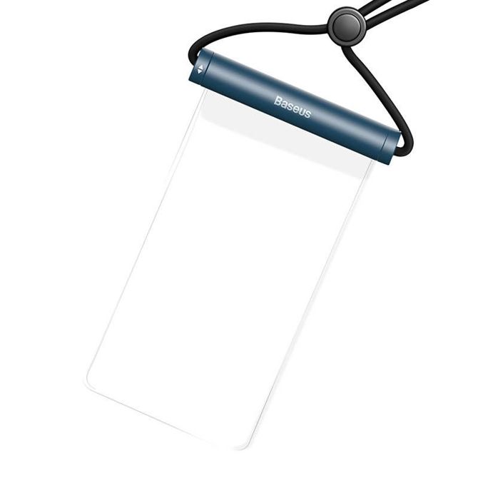 Vodoodporna torbica za telefon Baseus AquaGlide with Cylindrical Slide Lock (modra) 2