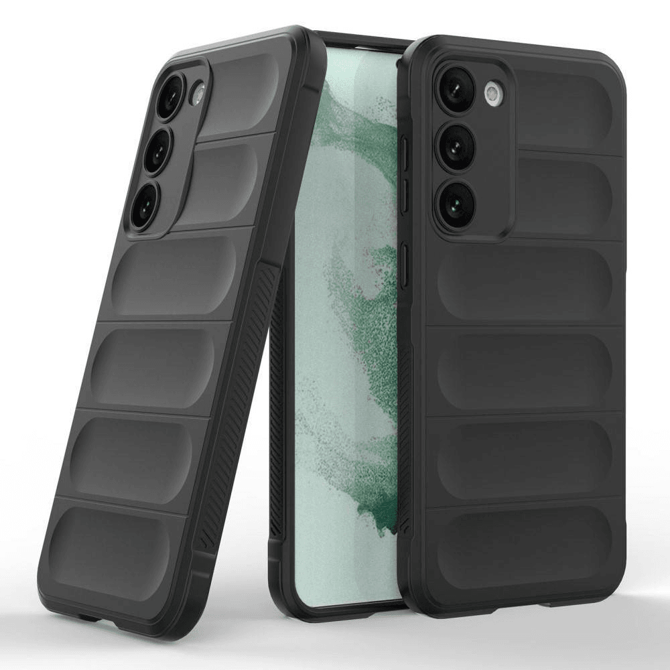 Wave silikonski ovitek za Samsung Galaxy S23 5G - črn 2
