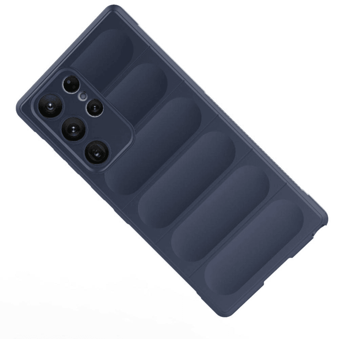 Wave silikonski ovitek za Samsung Galaxy S23 Ultra 5G - moder 2