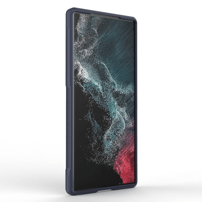 Wave silikonski ovitek za Samsung Galaxy S23 Ultra 5G - moder 4