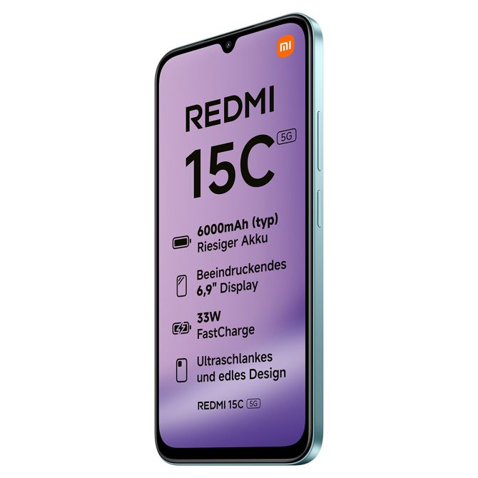 Xiaomi Redmi 15C 5G Dual Sim 4RAM 128GB mint zelena 4