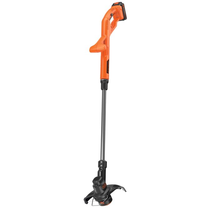 Akumulatorska kosilnica z nitjo Black&Decker ST1823, 18 V, Li-Ion baterija, 1,5 Ah, oranžno-črna