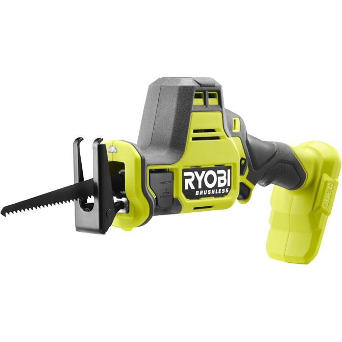 Akumulatorska sabljasta žaga Ryobi ONE+ RRS18CBL-0 brezkrtačni motor, 18 V, nastavljiva hitrost, LED luč, brez baterije in polnilnika