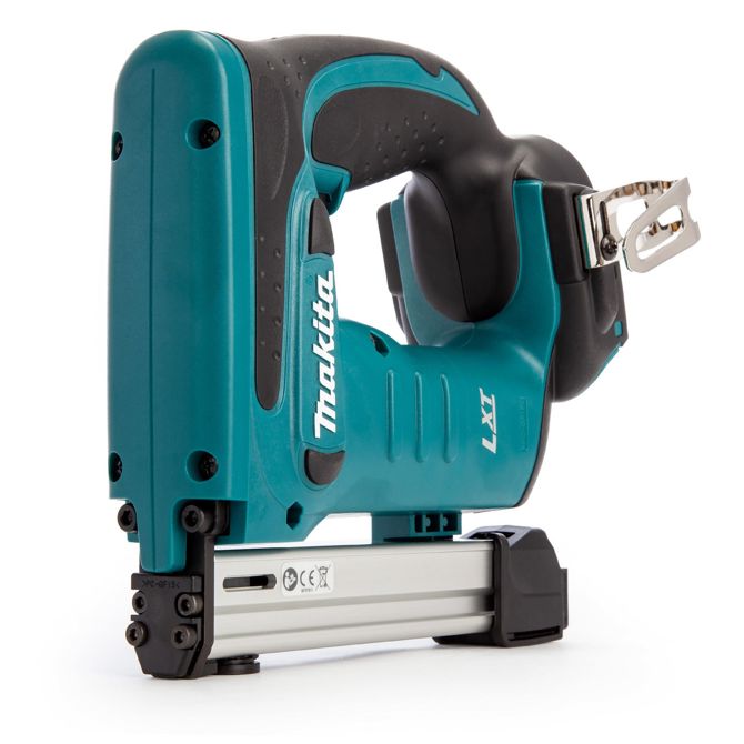 Akumulatorski spenjalnik Makita  DST221Z, 18 V (modro/črn, brez baterije in polnilnika)