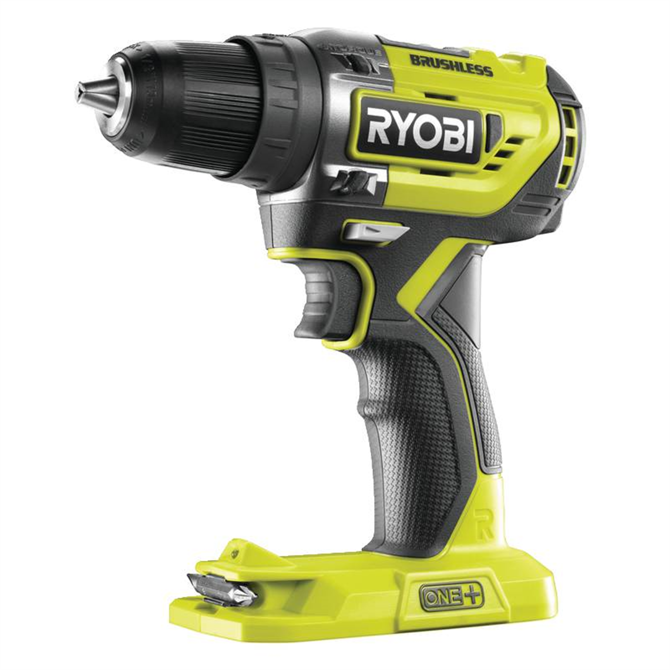 Akumulatorski vrtalnik in vijačnik Ryobi ONE+  R18DD5-0, 18 V (zelen/črn, brez baterije in polnilnika)