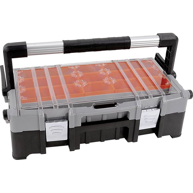 Alutec  66001  neopremljen kovček za orodje  (D x Š x V) 57 x 16 x 30 mm