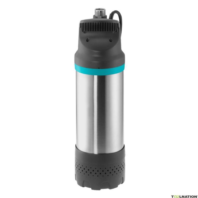 Avtomatska potopno/tlačna črpalka Gardena 6100/5, 1100 W, črna/nerjaveče jeklo (01773-20)