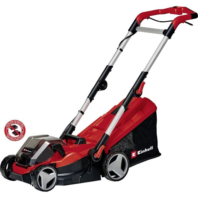 Einhell GE-CM 36/34-1 Li-Solo Power X-Change akumulatorski akumulatorska kosilnica   brez polnilca, brez akumulatorja   Širina reza (maks.) 33.5 cm Primerno za 200 kvadratnih metrov
