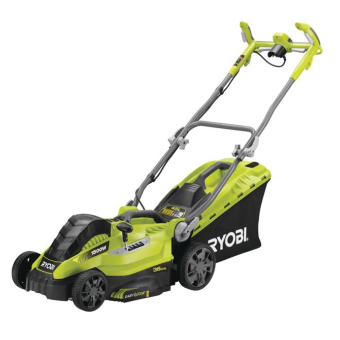 Električna kosilnica Ryobi RLM15E36H, 1.500 W, zelena/črna