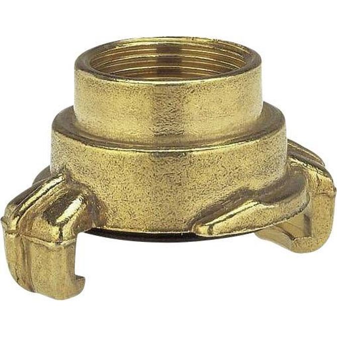 GARDENA 07108-20  medenina hitra spojka-navojni kos krempljasta spojka, 24,2 mm (3/4'') IG