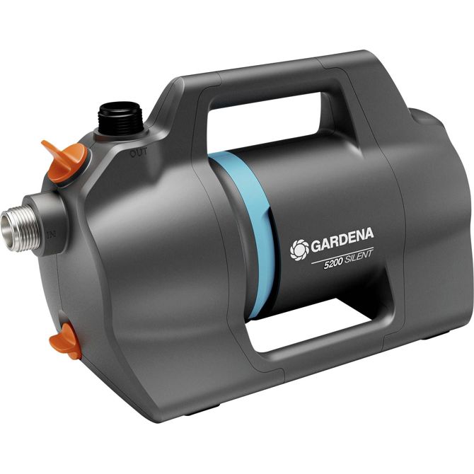 Vrtna črpalka Gardena 5200 Silent, 5300 l/h, vodno hlajen motor, tiho delovanje