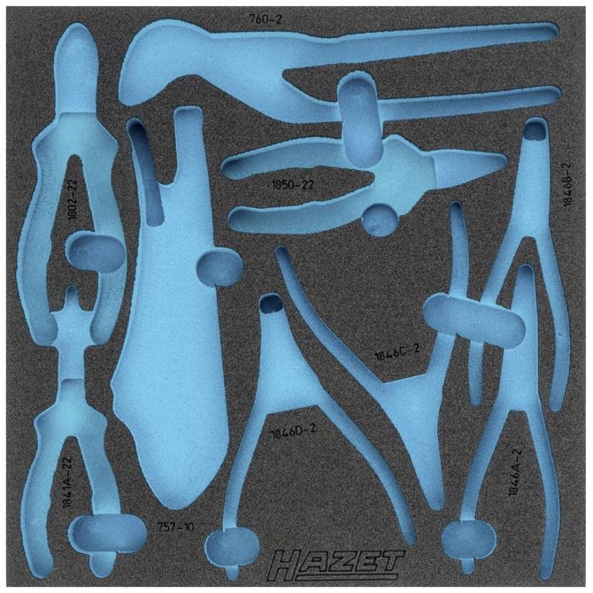 Hazet 163-424L 163-424L penasti vložki  (D x Š) 344 mm x 342 mm