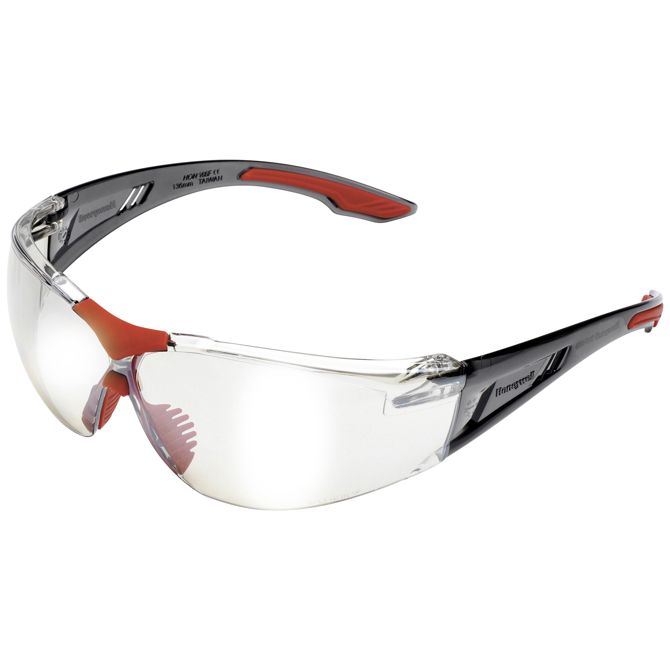 Honeywell  1035641 zaščitna delovna očala  transparentna, rdeča