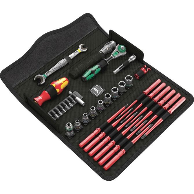 Komplet orodja v torbici, 35-delni komplet Wera KK W 1 05135926001