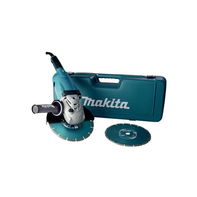 Kotni brusilnik Makita  GA9020RFK3 (modro/črn, 2200 W, kovček)