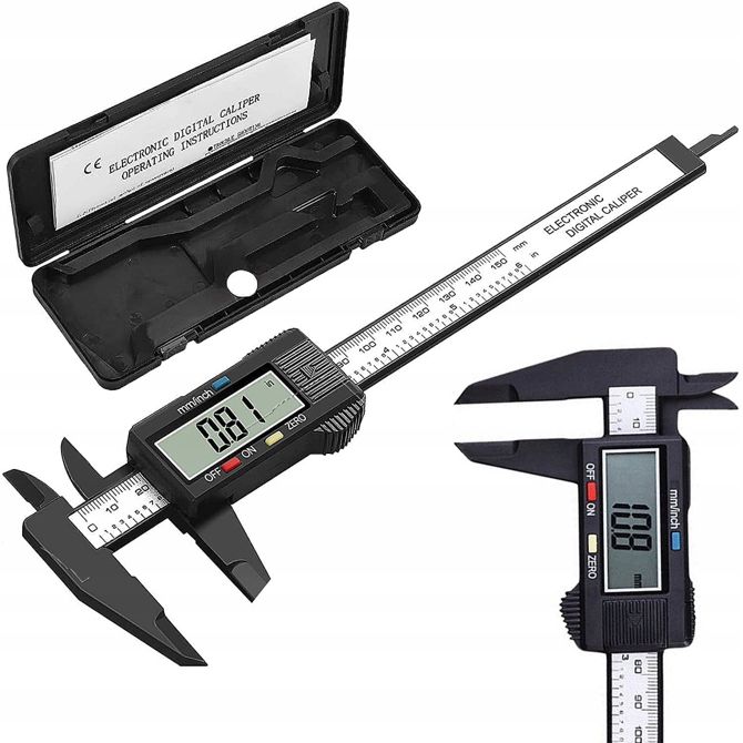 Digitalno kljunasto merilo Satis 150mm PVC