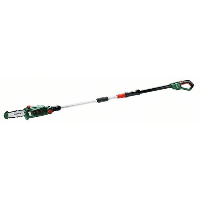 Motorna žaga Bosch UniversalChainPole 18 solo, 18 voltov (zelena/črna, brez baterije in polnilnika, POWER FOR ALL ALLIANCE)