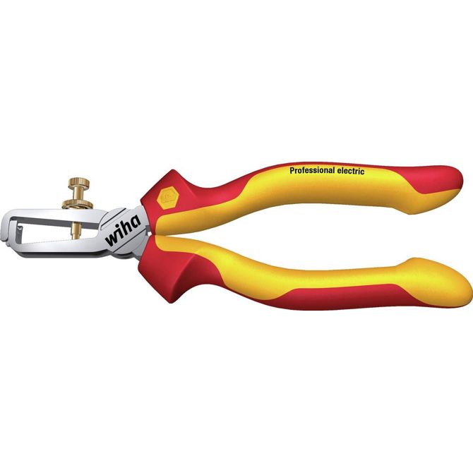 Odstranjevalec žice Professional električni 160&amp,#160,mm, 6 1/2&quot, (27437) Wiha  27437  klešče za snemanje izolacije  0 do 10 mm²  0 do 5 mm