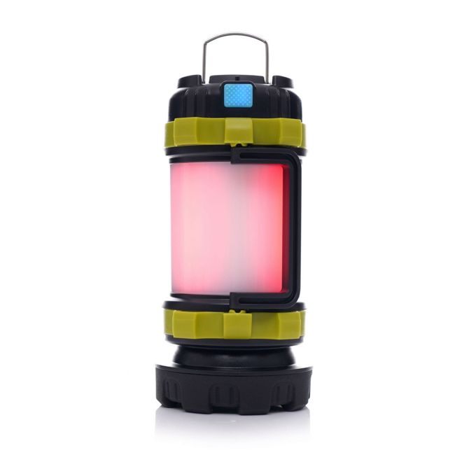 Potovalna LED akumulatorska svetilka 3Ah T6 + powerbank 184kd1240