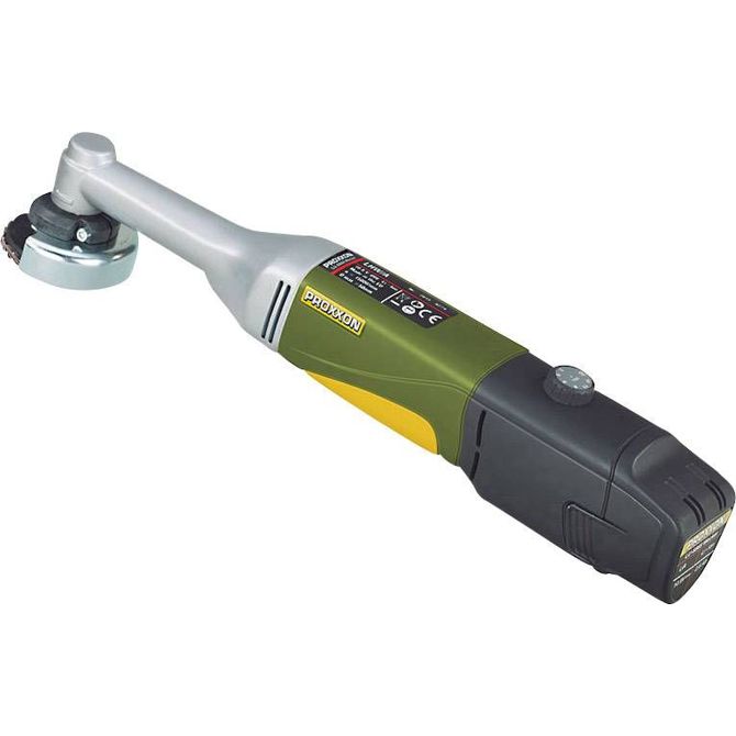 Proxxon Micromot LHW/A akumulatorski kotni brusilnik, dolgi vrat 10.8 V premer brusilnega koluta 50 x 10 mm