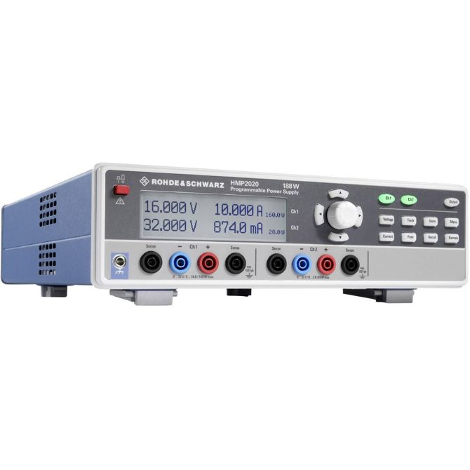 Rohde & Schwarz HMP2020 laboratorijski napajalniki, nastavljivi  32 V (max.) 10 A (max.) 188 W  daljinsko vodenje, programabilni Število izhodov 2 x