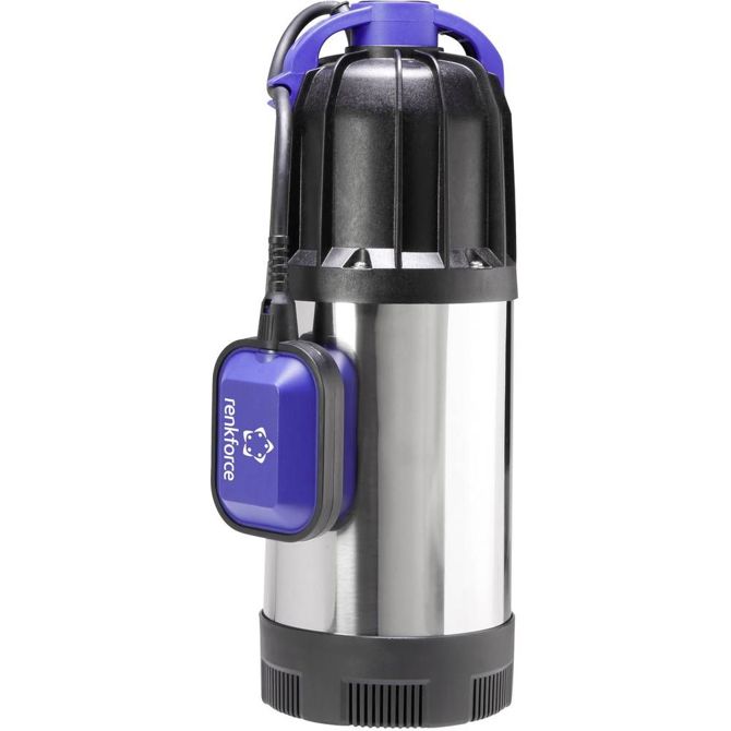 Tlačna potopna črpalka z zaščitenimi kontakti Renkforce 1519501 6500 l/h 30 m