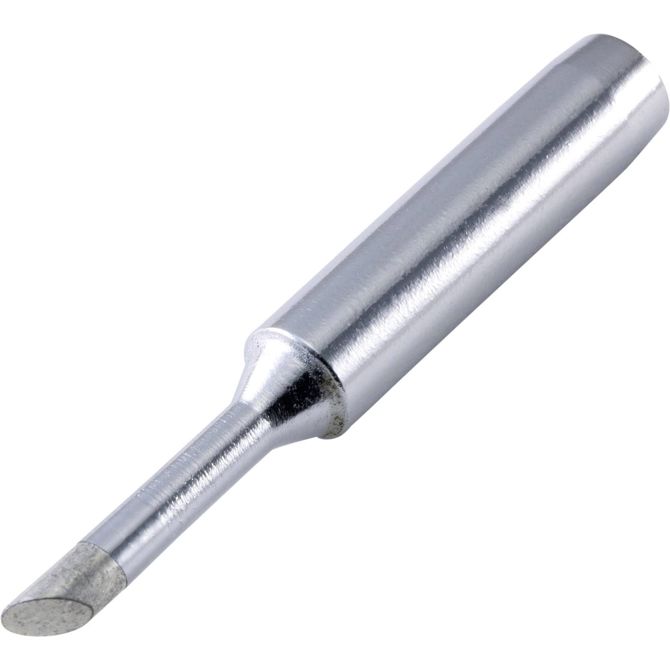 TOOLCRAFT N9-3 spajkalna konica poševno odrezana pod 45° kotom Velikost konice 3 mm Dolžina konice 44 mm Vsebina, količina, vsebina količinskih enot na prodajno enoto 1 kos