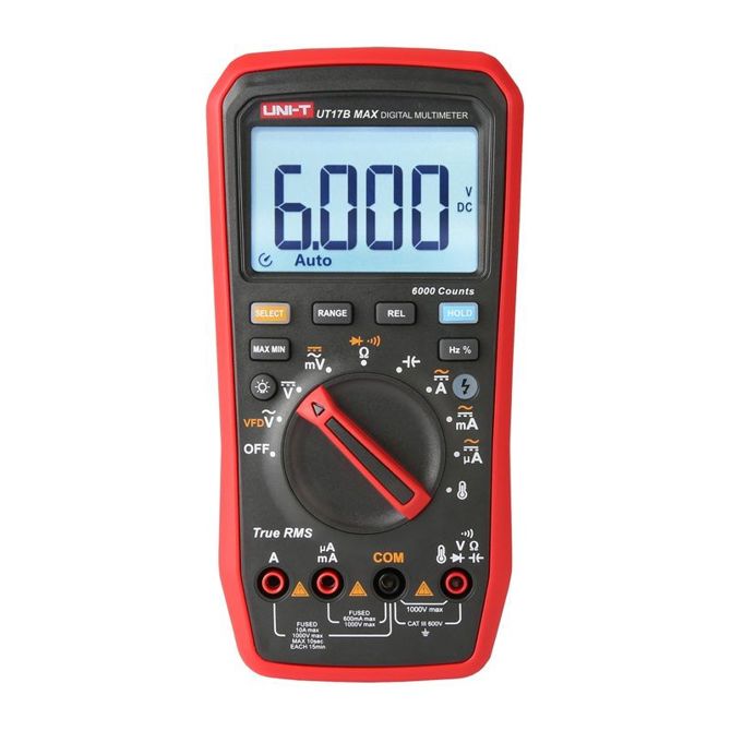 Uni-T True RMS digitalni multimeter UT17B MAX