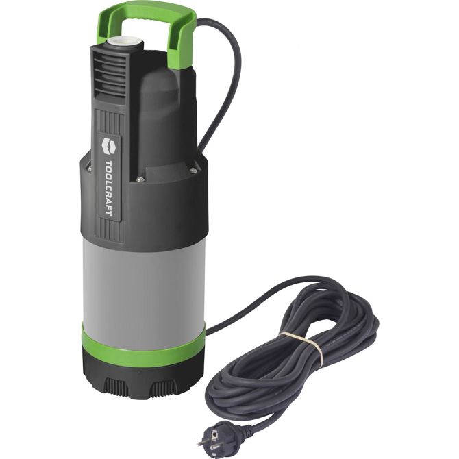 Večstopenjska potopna tlačna črpalka Toolcraft Q1100263A-4PM TO-10201320, 1100 W, pretok 6000 l/h, višina črpanja 47 m