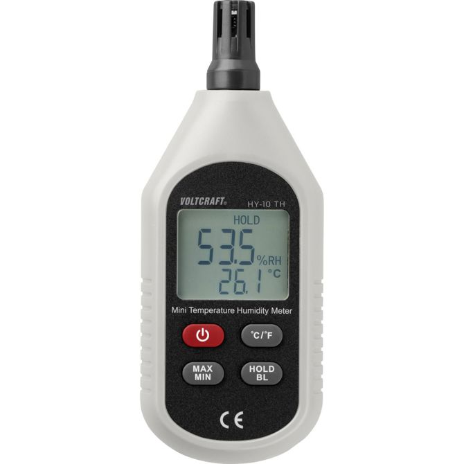VOLTCRAFT HY-10 TH merilnik vlažnosti (higrometer)  0 % rF 100 % rF