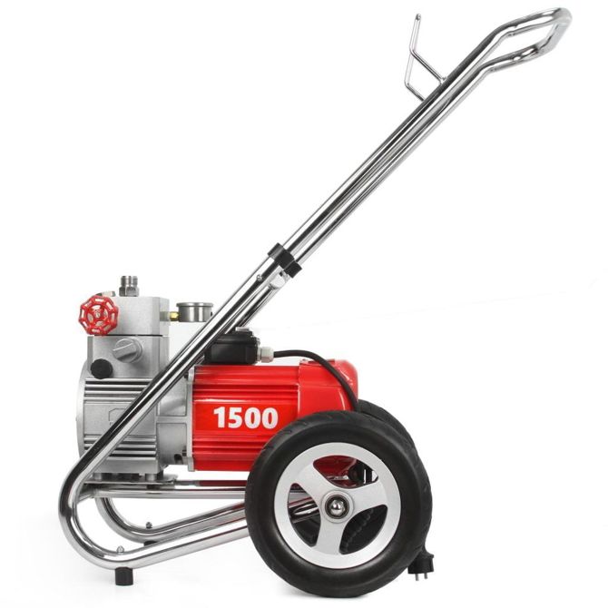 225bar membranski razpršilec barve airless 1500W - brez-zračni 2